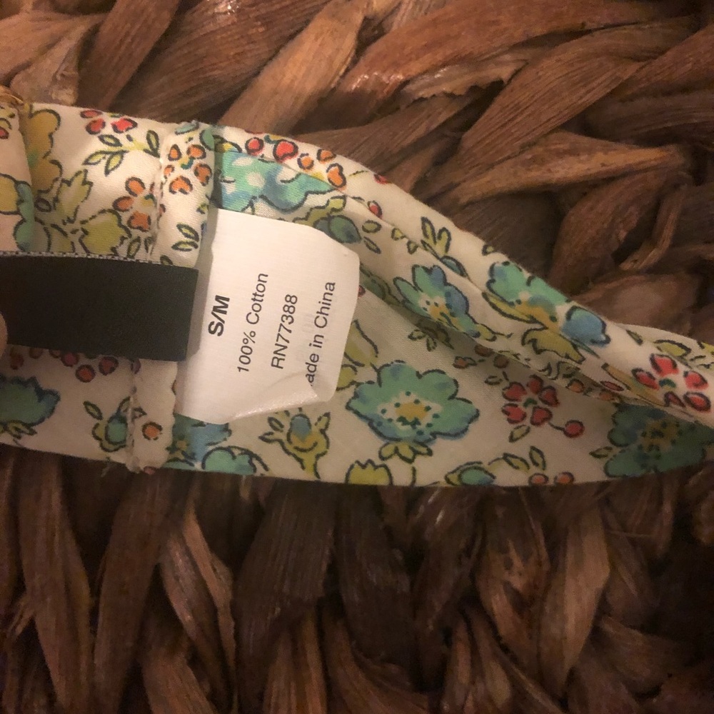 J Crew 💕 Cotton Floral Belt - Picture 3 of 6